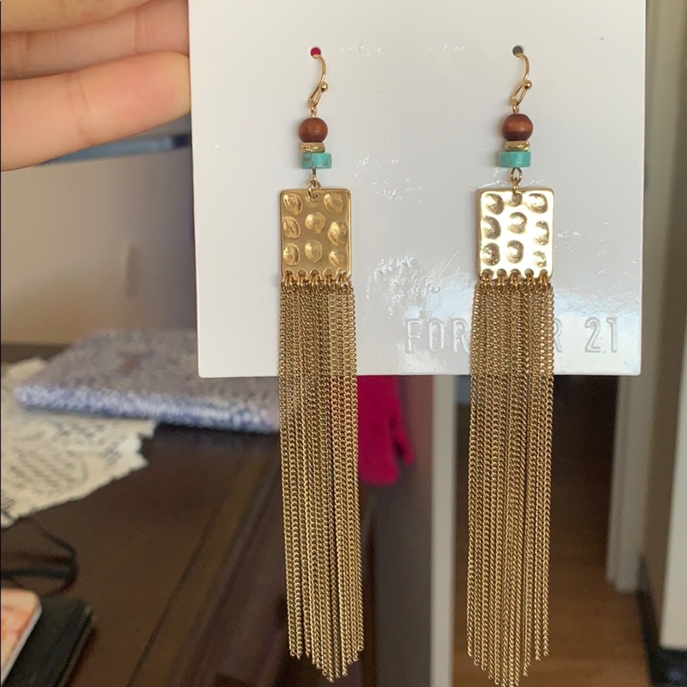 Chain Tassel EARRINGS